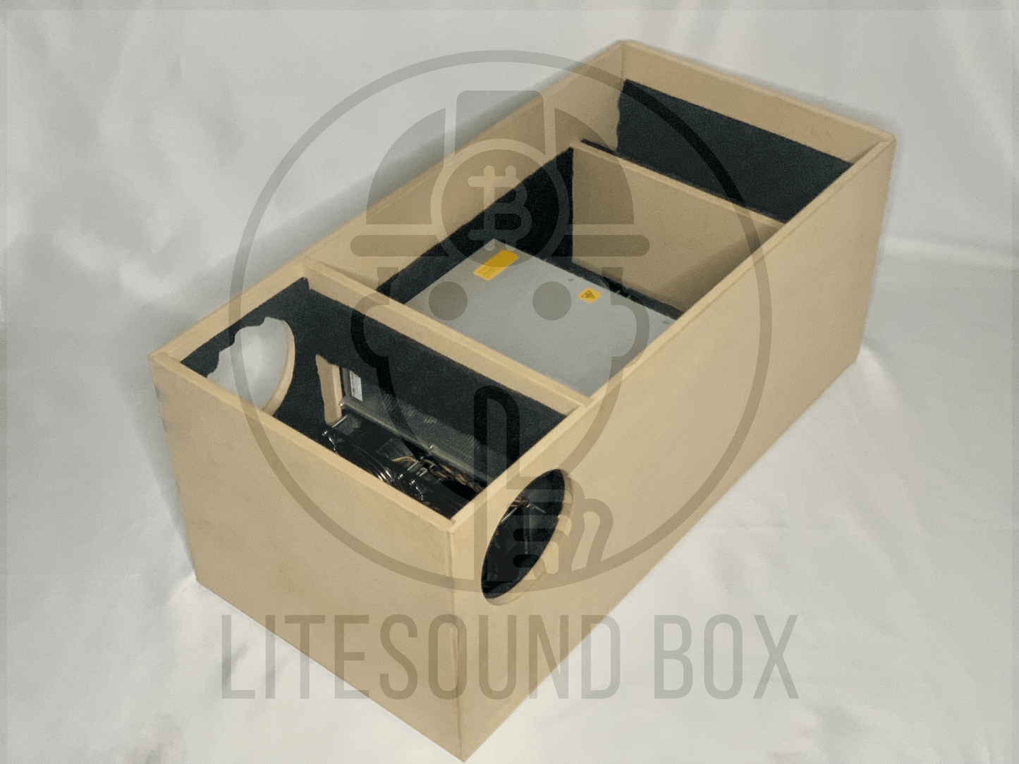 LiteSound Box for ANTMINER S19, S19j, S19j Pro, S19j Pro+, S19 XP, L7